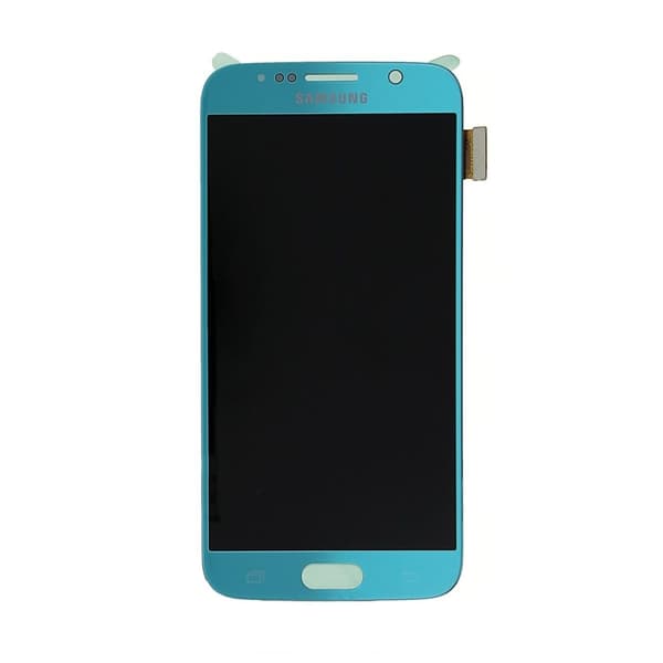 Samsung Galaxy S6 (SM-G920F) Skärm med LCD Display Original - Blå