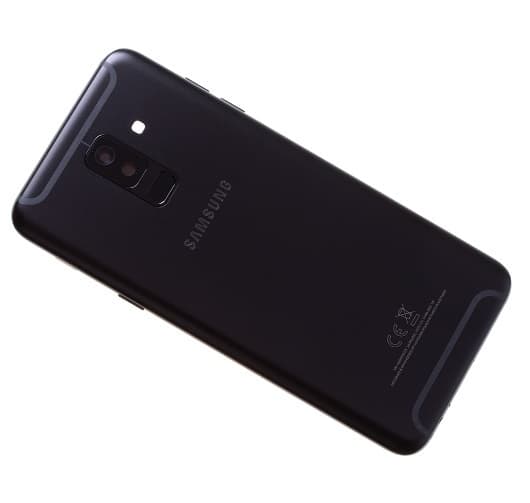 Samsung Galaxy A6 Plus 2018 (SM-A605F) Baksida/Batterilucka Original - Svart