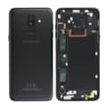 Miniatyrbillede 1 af 6: Samsung Galaxy A6 Plus 2018 (SM-A605F) Baksida/Batterilucka Original - Svart