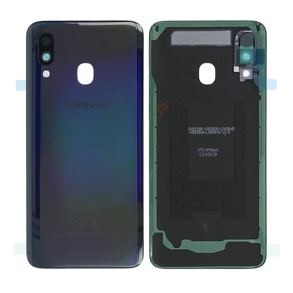 Samsung Galaxy A40 (SM-A405F) Baksida Original - Svart