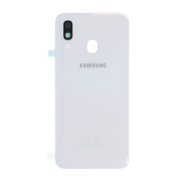 Samsung Galaxy A40 (SM-A405F) Baksida Original - Vit
