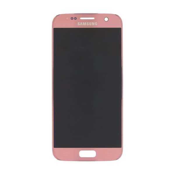 Samsung Galaxy S7 (SM-G930F) Skärm med LCD Display Original - Rosa Guld