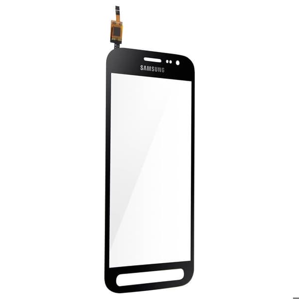 Ekran Beröringskänslig Galaxy Xcover 4 Ersättningsglas Svart Ram