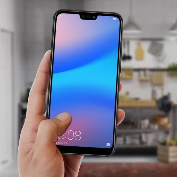 LCD-skärm - Huawei - P20 Lite - Tactile - 5,5 tum - Svart