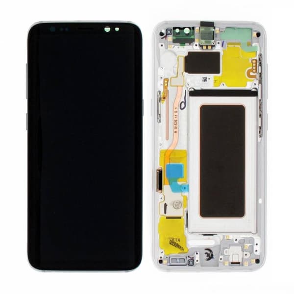 Samsung Galaxy S8 (SM-G950F) Skärm med LCD Display Original - Silver