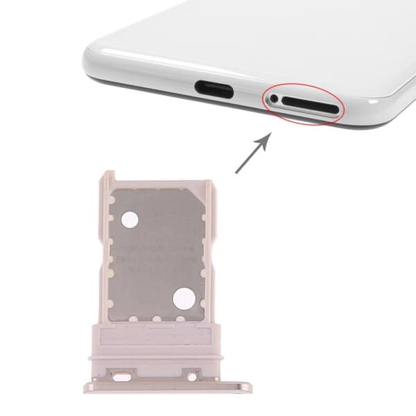 Google Pixel 3 Simkortshållare - Rosa