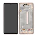 Miniatyrbild 1 av 3: Samsung Galaxy A53 5G (SM-A536B) LCD Skärm med Display Original - Peach