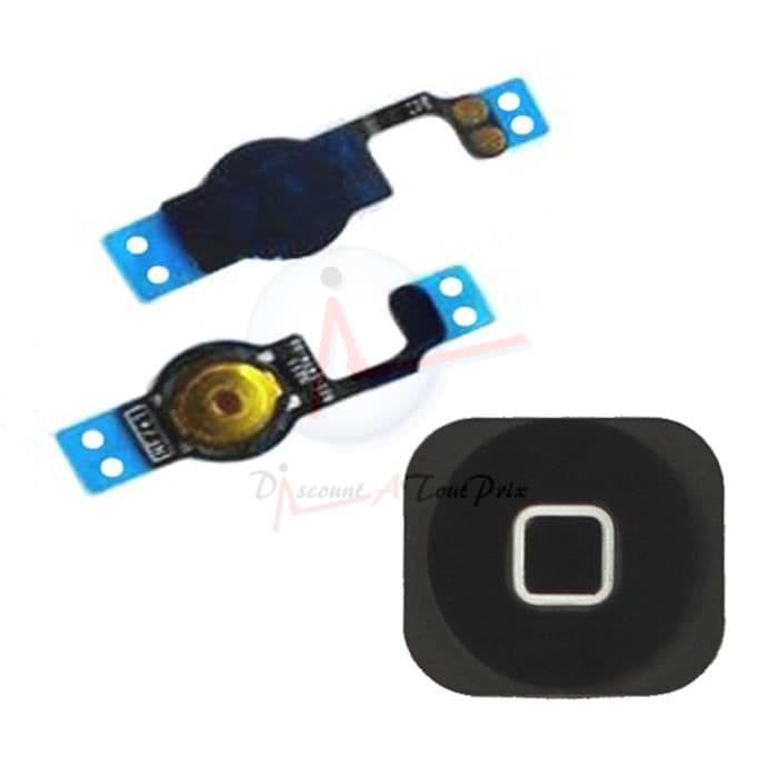 Svart duk + hemknapp för iPhone 5