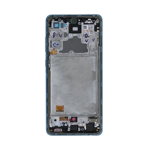 Samsung Galaxy A72 Skärm med LCD Display Original - Blå