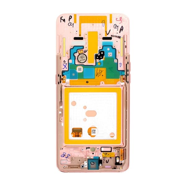 Samsung Galaxy A80 (SM-A805F) LCD Skärm med Display Original - Rosa Guld