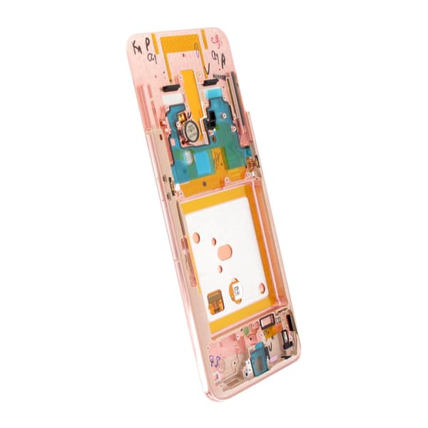 Samsung Galaxy A80 (SM-A805F) LCD Skärm med Display Original - Rosa Guld