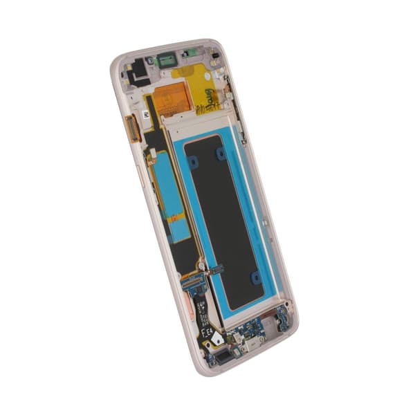 Samsung Galaxy S7 Edge (SM-G935F) Skärm/Display Original - Korall Blå
