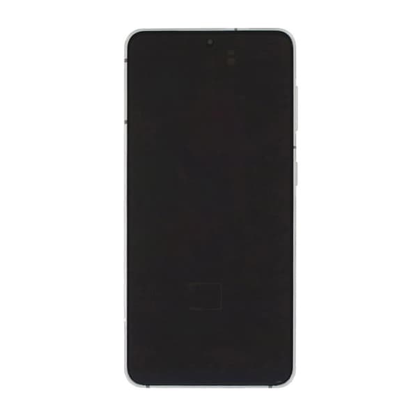 Samsung Galaxy S21 5G Skärm med LCD Display Original + Framkamera Original - Vit