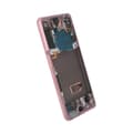 Pikkukuva 5 / 5: Samsung Galaxy S21 5G Skärm med LCD Display Original - Rosa