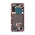 Pikkukuva 2 / 5: Samsung Galaxy S21 5G Skärm med LCD Display Original - Rosa