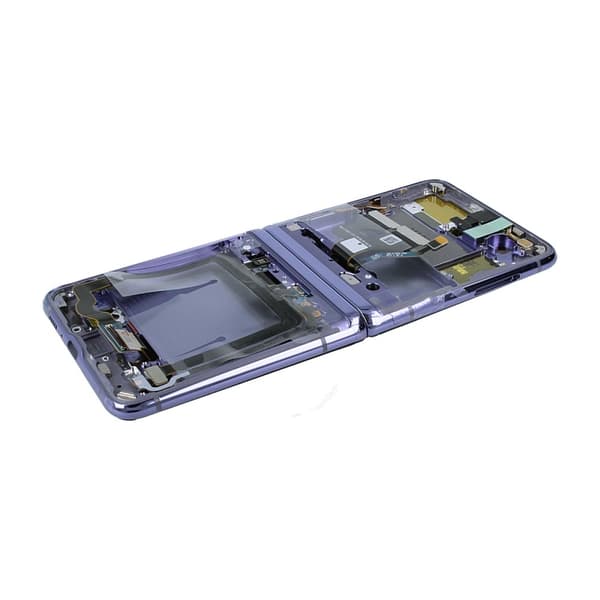 Samsung Galaxy Z Flip Skärm med LCD Display Original - Lila
