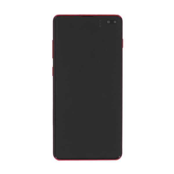 Samsung Galaxy S10 Plus (SM-G975F) Skärm med LCD Display Original - Röd