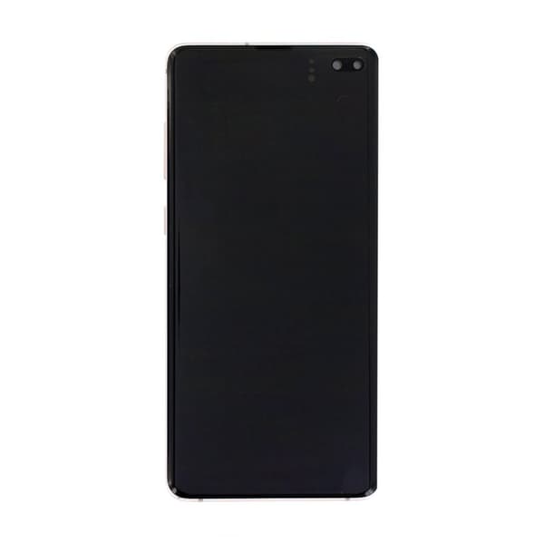 Samsung Galaxy S10 Plus (SM-G975F) Skärm med LCD Display Original - Vit