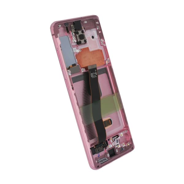 Samsung Galaxy S20 5G (SM-G980F) Skärm med LCD Display Original - Rosa
