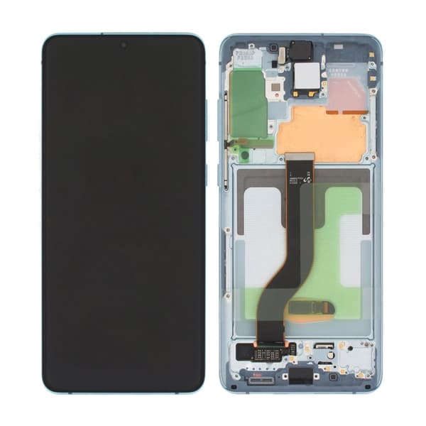 Samsung Galaxy S20 Plus 5G (SM-G986F) Skärm med LCD Display Original - Blå