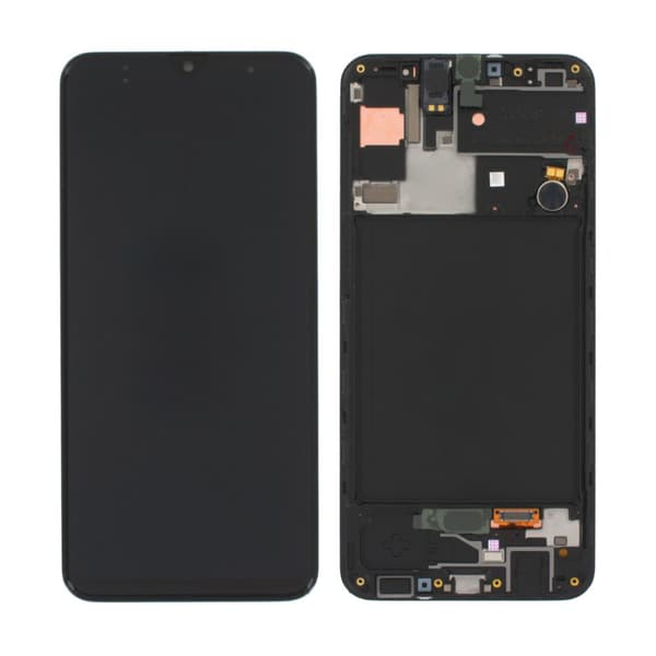 Samsung Galaxy A30s (SM-A307F) LCD Skärm med Display Original - Svart