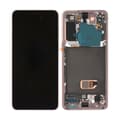 Pikkukuva 1 / 5: Samsung Galaxy S21 5G Skärm med LCD Display Original - Violett