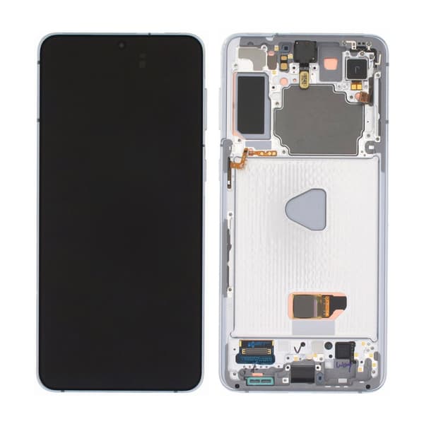 Samsung Galaxy S21 Plus 5G Skärm med LCD Display Original - Silver