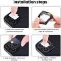 Miniatyrbillede 4 af 10: 2 PAK- Iphone 14 PLUS Kamera linse Cover