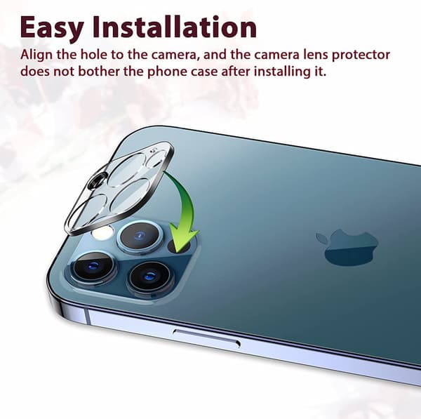 2 PAK- Iphone 14 PLUS Kamera linse Cover