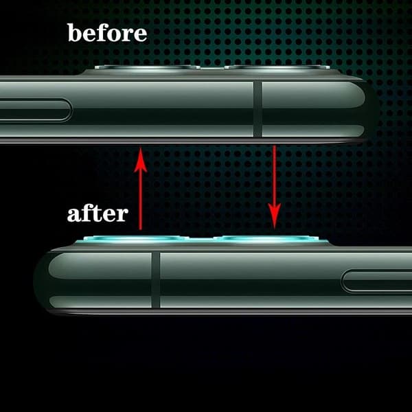 2 PAK- Iphone 14 PLUS Kamera linse Cover