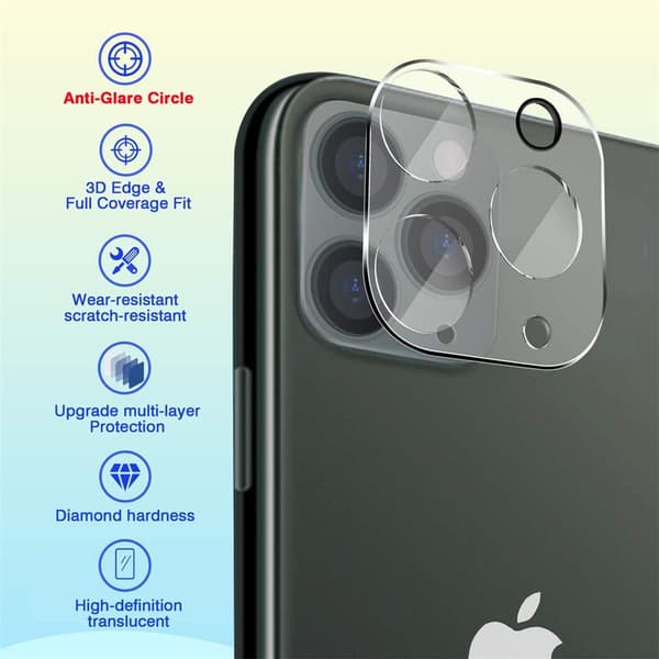 2 PAK- Iphone 14 PLUS Kamera linse Cover