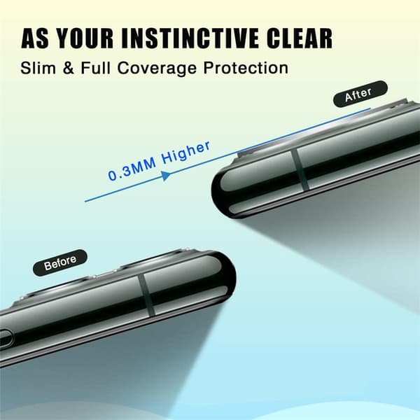2 PAK- Iphone 14 PLUS Kamera linse Cover