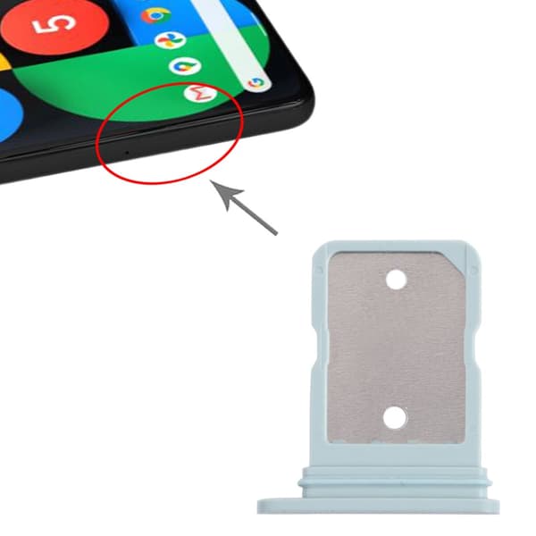 Google Pixel 5 Simkortshållare - Grön