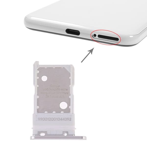 Google Pixel 3XL Simkortshållare - Vit