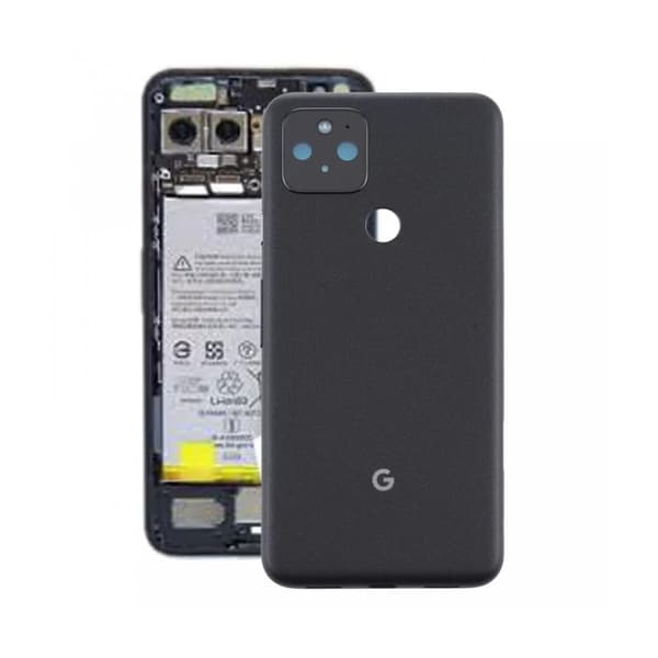 Google Pixel 5 Baksida/Komplett Ram OEM - Svart