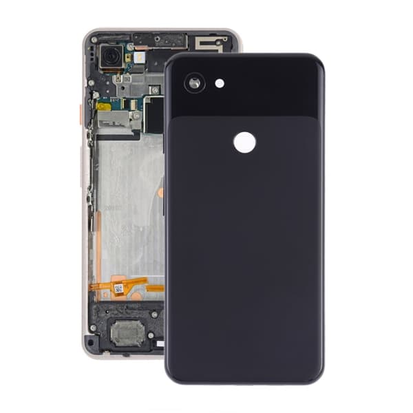 Google Pixel 3A Baksida/Komplett Ram OEM - Svart