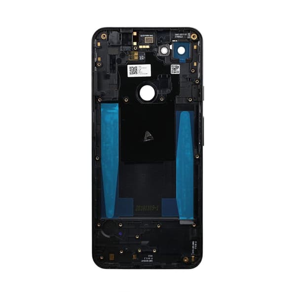 Google Pixel 3A XL Baksida/Komplett Ram OEM - Svart
