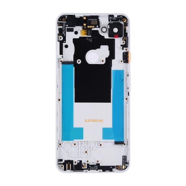 Google Pixel 3A XL Baksida/Komplett Ram OEM - Vit