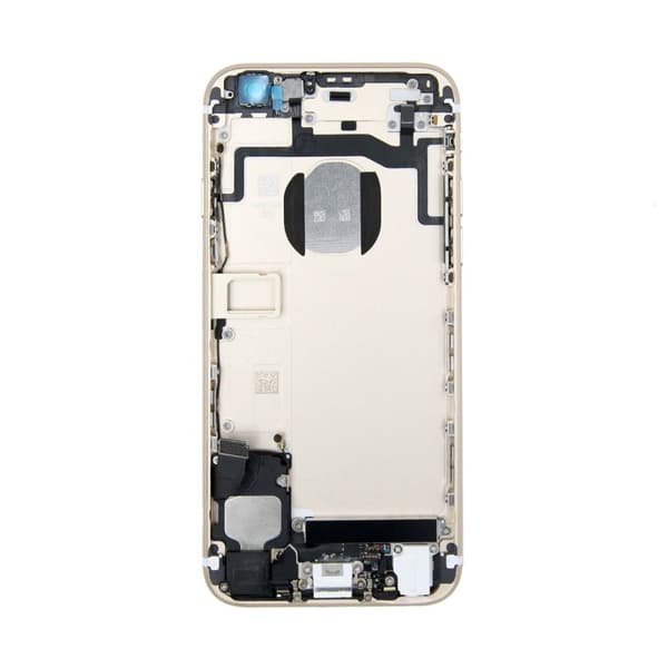 iPhone 6S Baksida med Komplett Ram - Guld