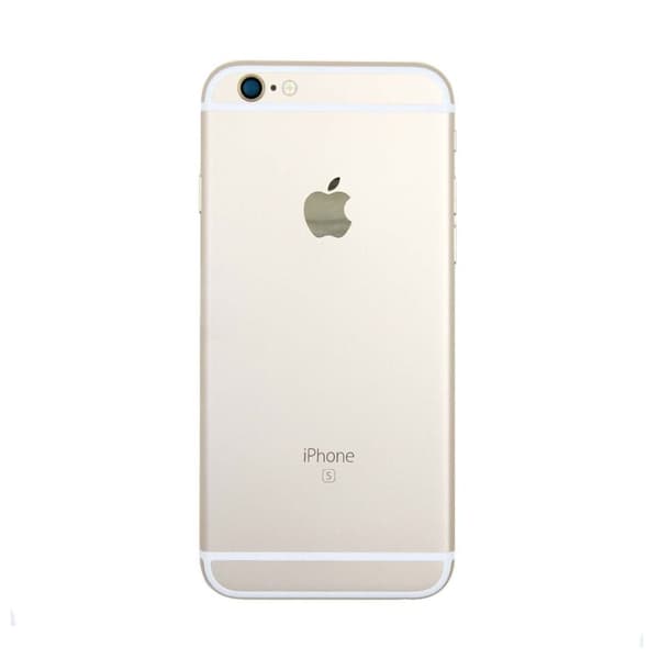 iPhone 6S Baksida med Komplett Ram - Guld