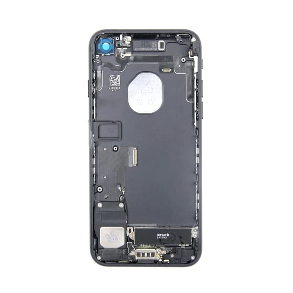 iPhone 7 Baksida med Komplett Ram - Svart