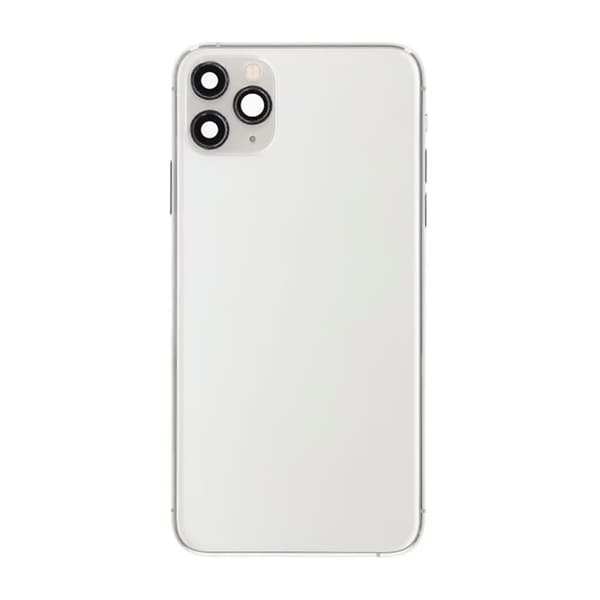 iPhone 11 Pro Max Baksida med Komplett Ram - Vit