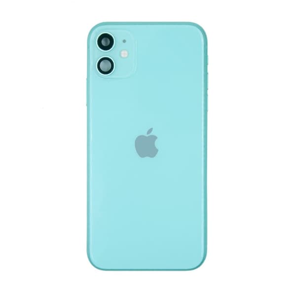 iPhone 11 Baksida med Komplett Ram - Grön