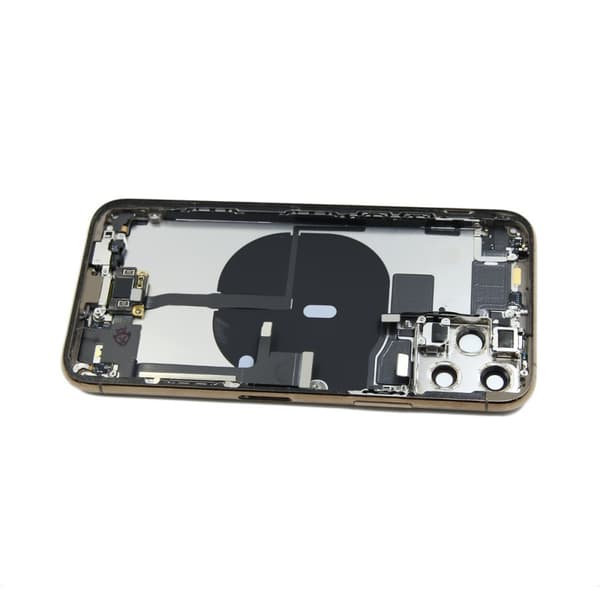 iPhone 11 Pro Baksida med Komplett Ram - Guld