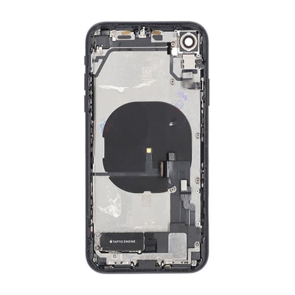 iPhone XR Baksida med Komplett Ram - Svart