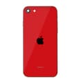 Miniatyrbillede 3 af 4: iPhone SE 2020 Baksida med Komplett Ram - Röd