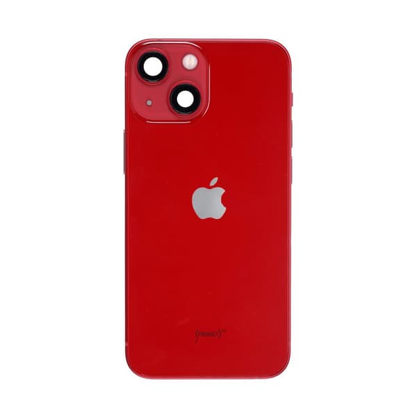 iPhone 13 Mini Baksida med Komplett Ram - Röd