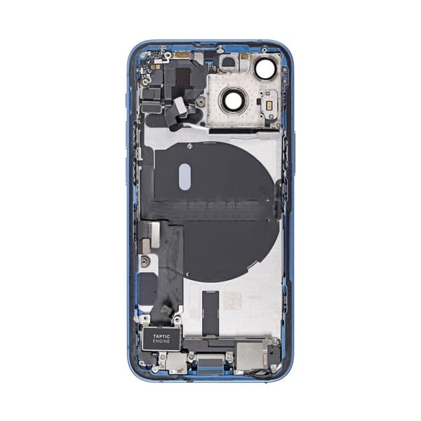 iPhone 13 Mini Baksida med Komplett Ram - Blå