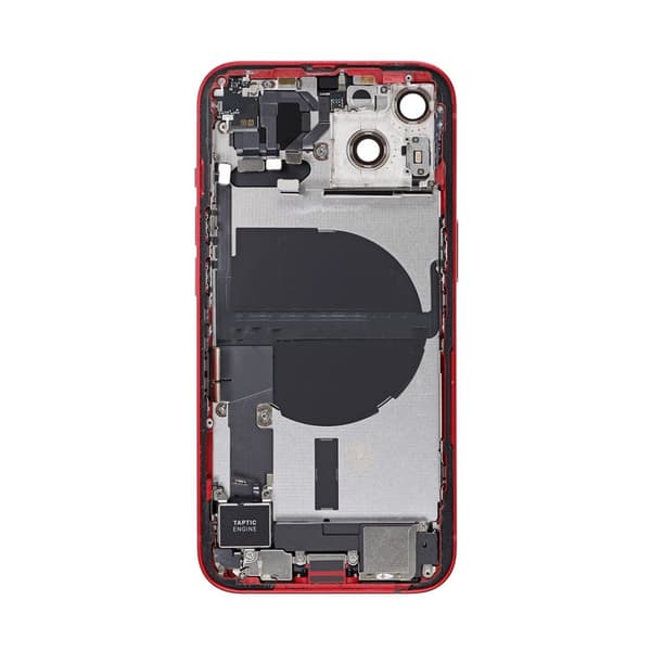 iPhone 13 Baksida med Komplett Ram - Röd