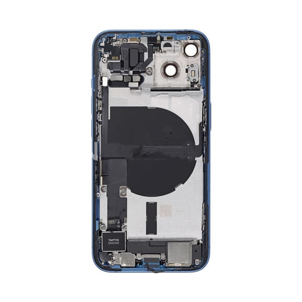 iPhone 13 Baksida med Komplett Ram - Blå
